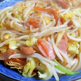 野菜たっぷり皿うどん